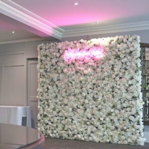 Silk Flower Wall Rental Service