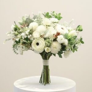 French Style White Mixed Blooms Bouquets