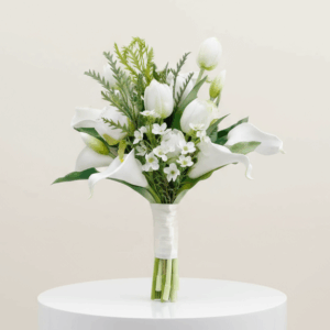White Tulip Grace Bouquet